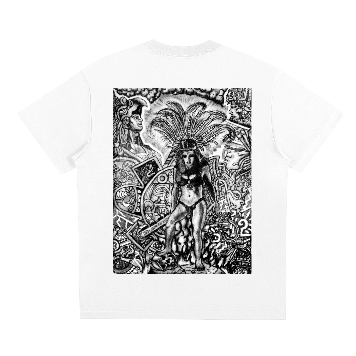 LOS DE AZTLAN ANCIENT BEAUTY TEE