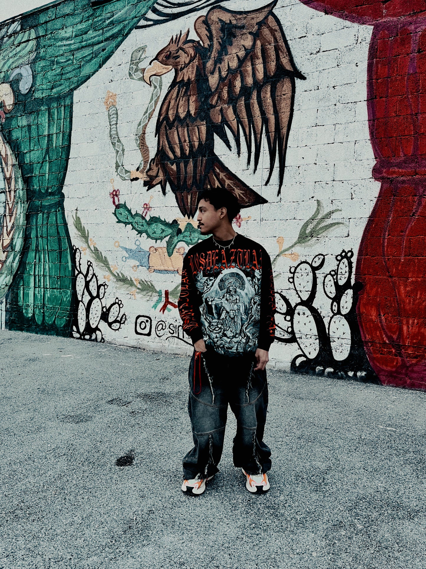 Los De Aztlan Popocateptl e Ixtaccihuatl Story Long Sleeve