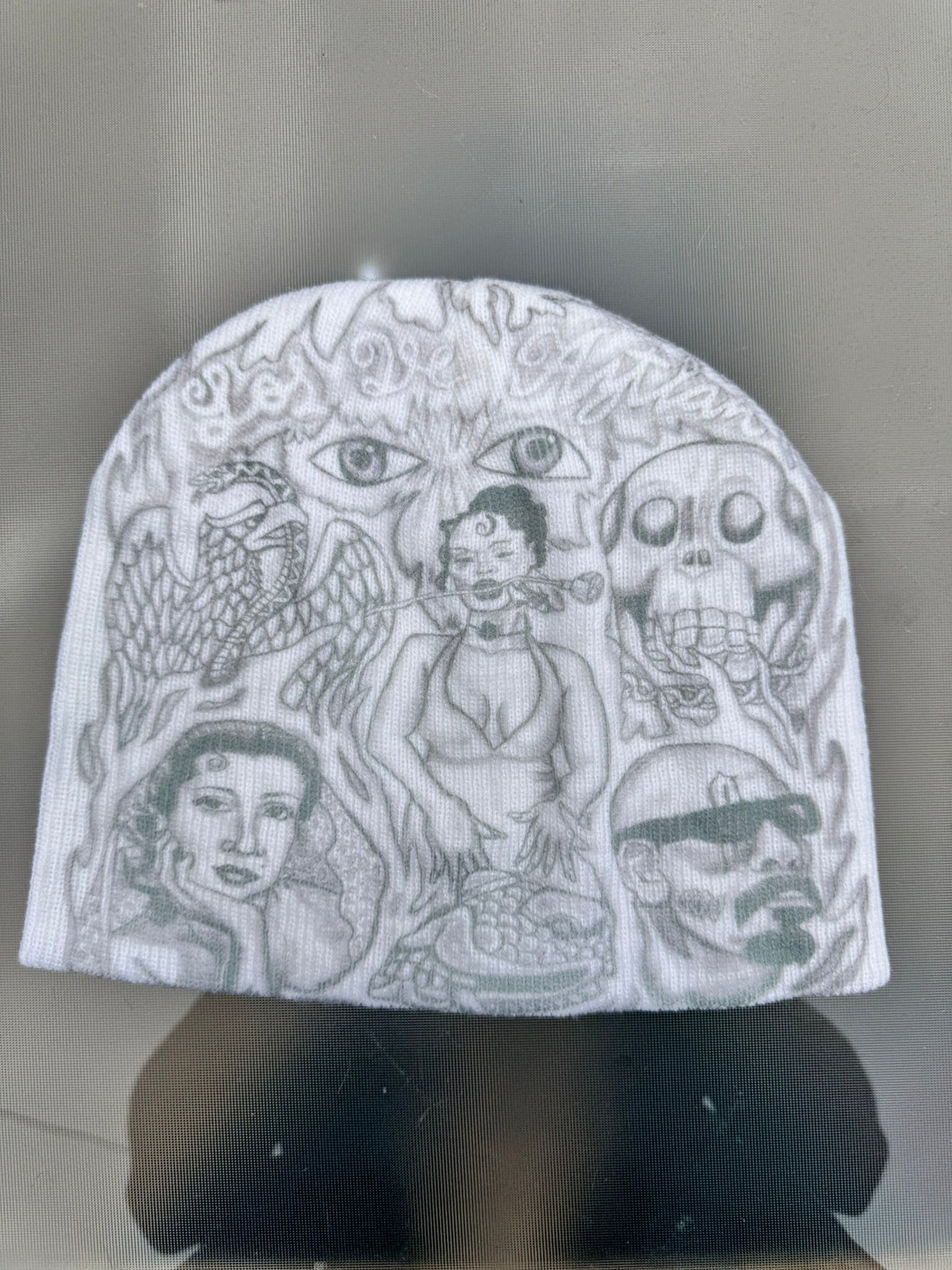 Los De Aztlan Fired Up BEANIE