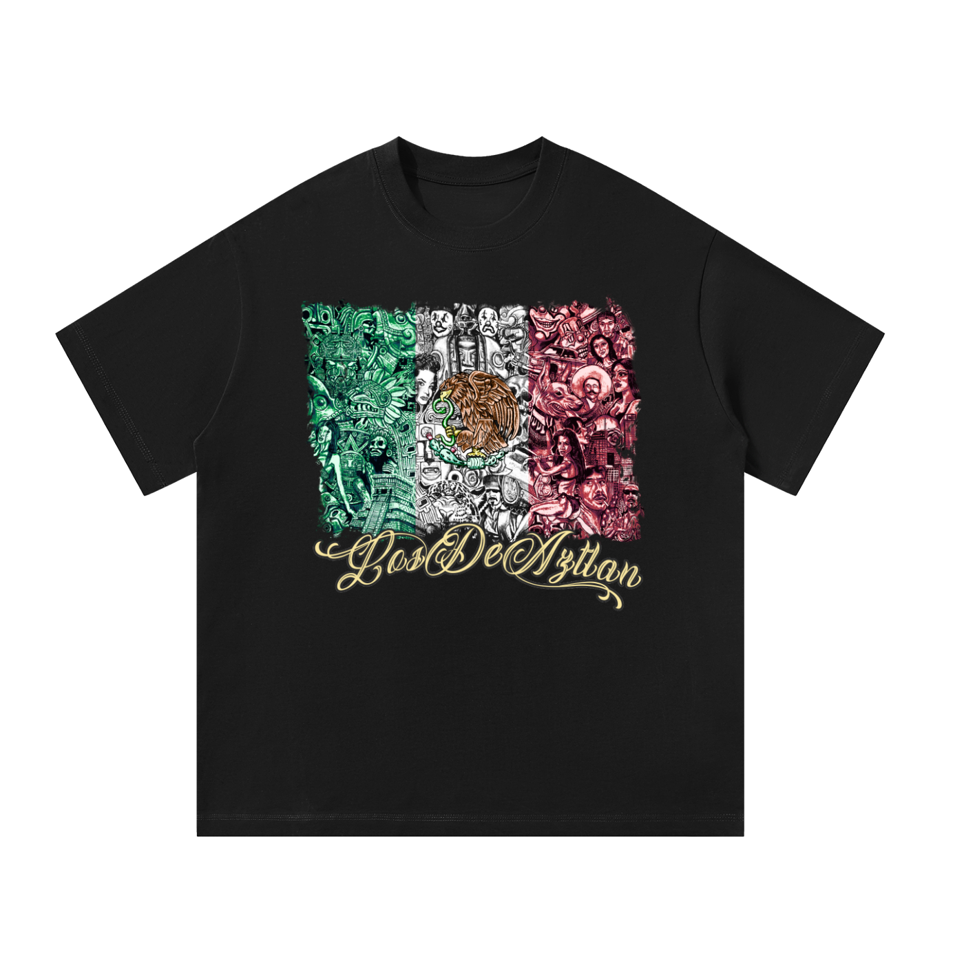 LOS DE AZTLAN OUR FLAG TEE