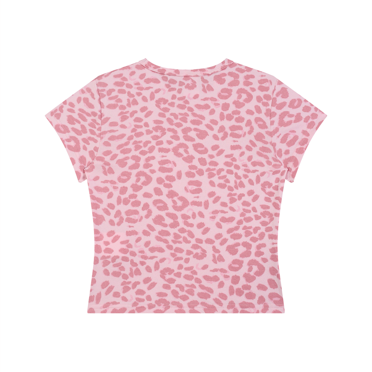Women’s Los De Aztlan Nahualismo Leopard Print Crop Tee