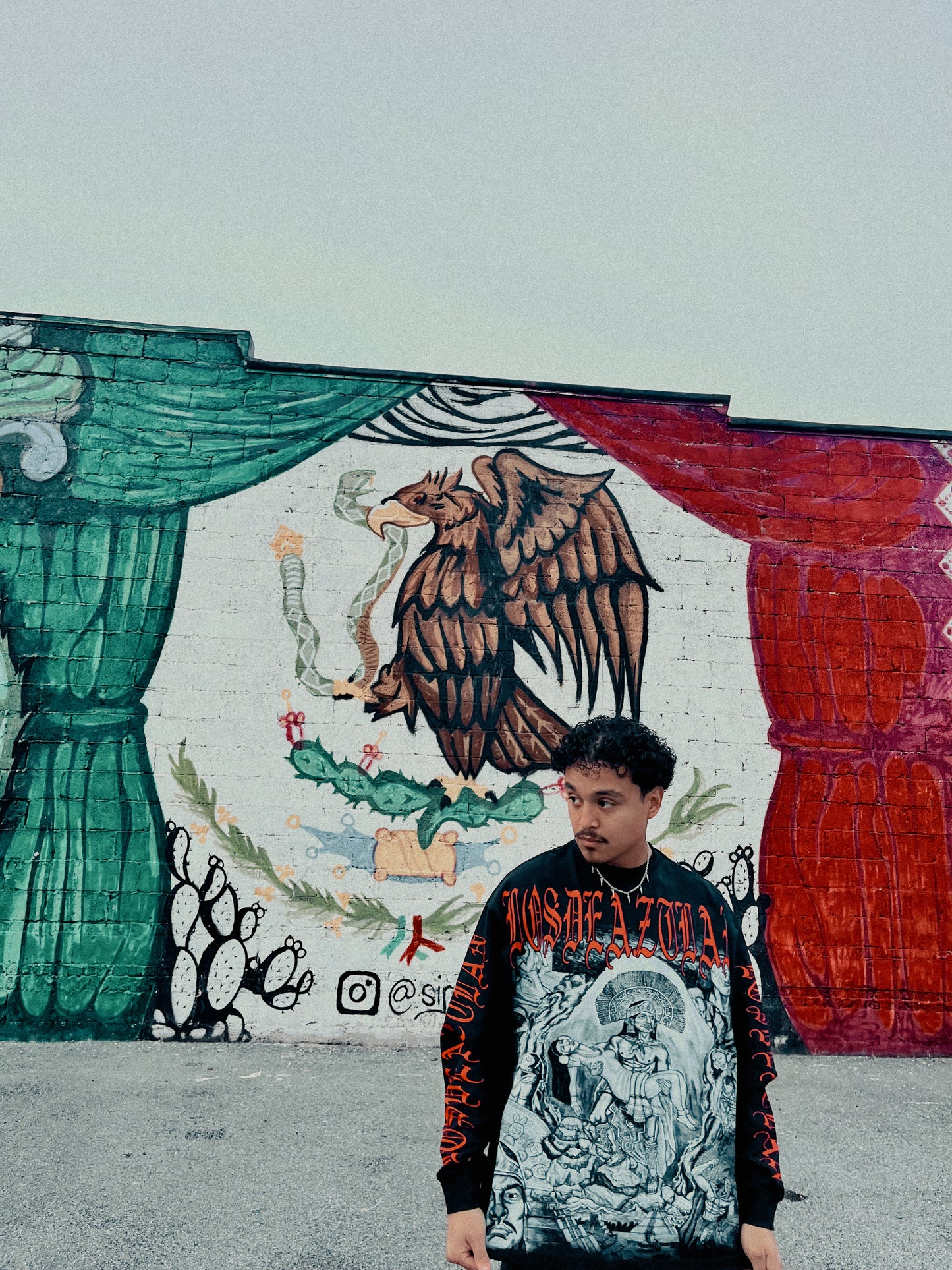 Los De Aztlan Popocateptl e Ixtaccihuatl Story Long Sleeve