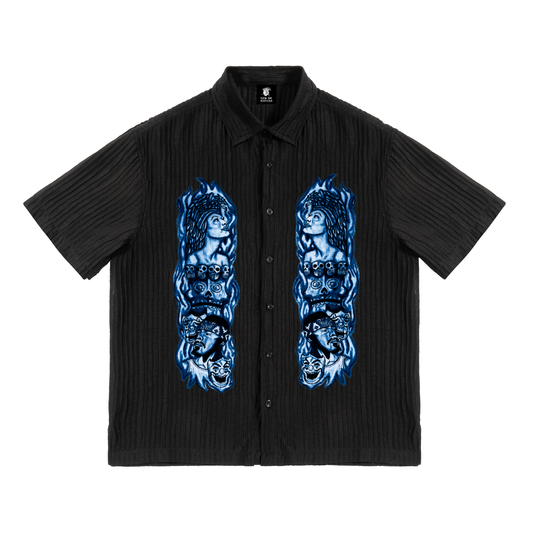 Los De Aztlan Fired Up Tencel Shirt