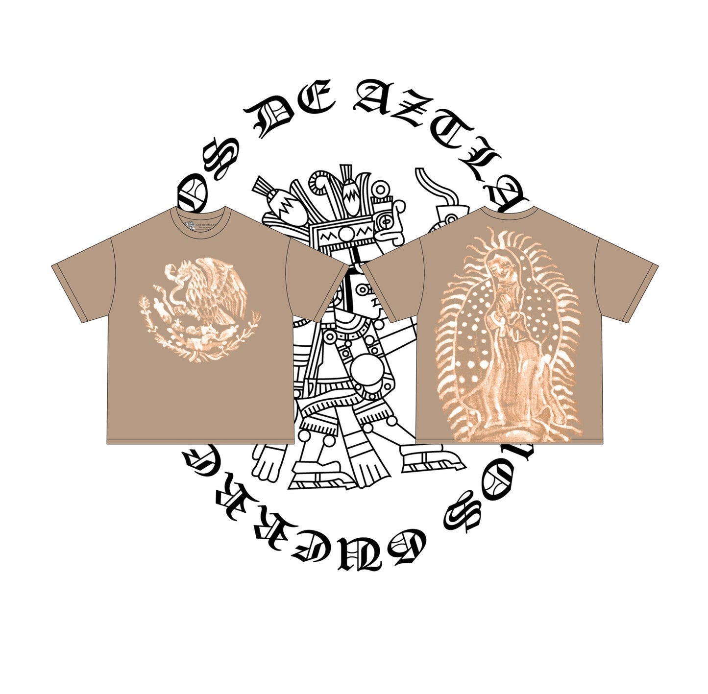 BLEACHED MEXICO LOS DE AZTLAN TEE