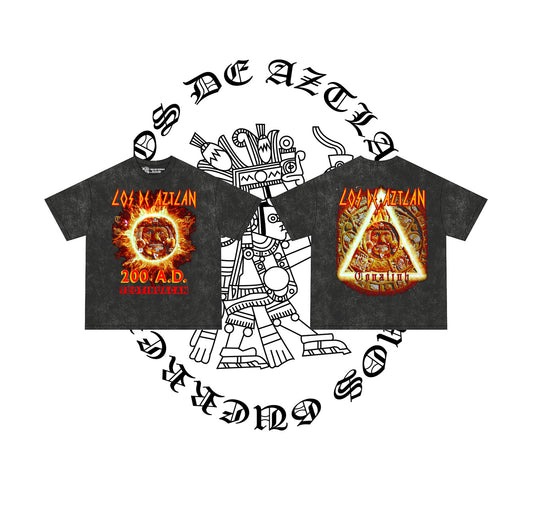 TONATIUH ROCK TOUR LOS DE AZTLAN TEE