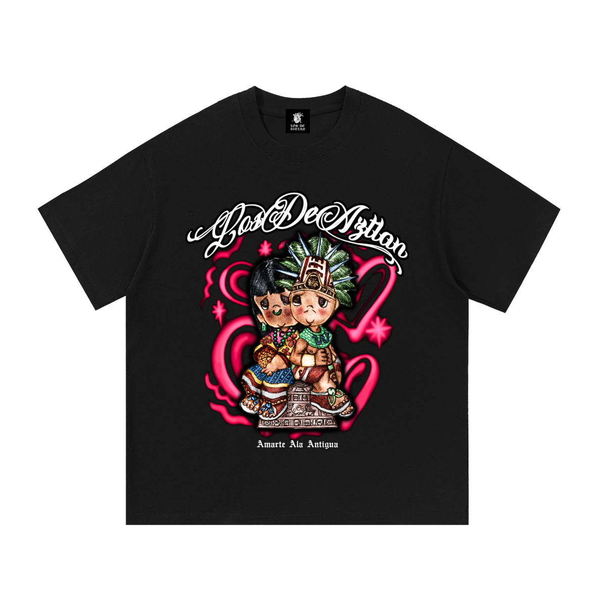 LOS DE AZTLAN AMARTE ALA ANTIGUA  TEE