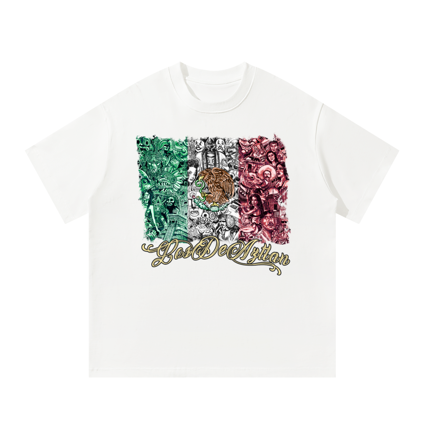 LOS DE AZTLAN OUR FLAG TEE