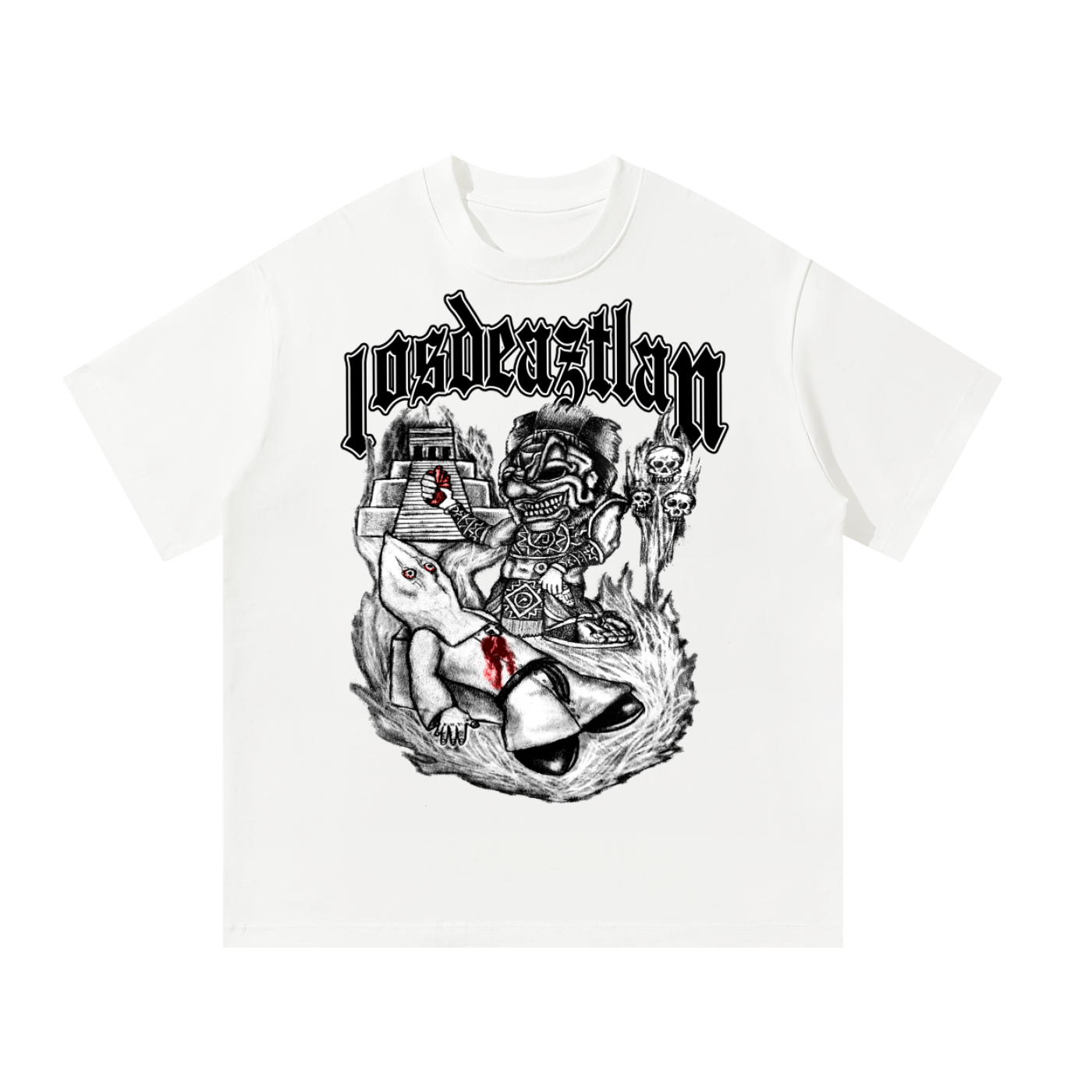 LOS DE AZTLAN SACRIFICES WERE MADE TEE