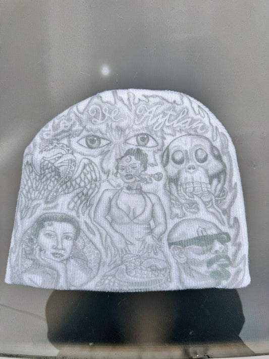 Los De Aztlan Fired Up BEANIE