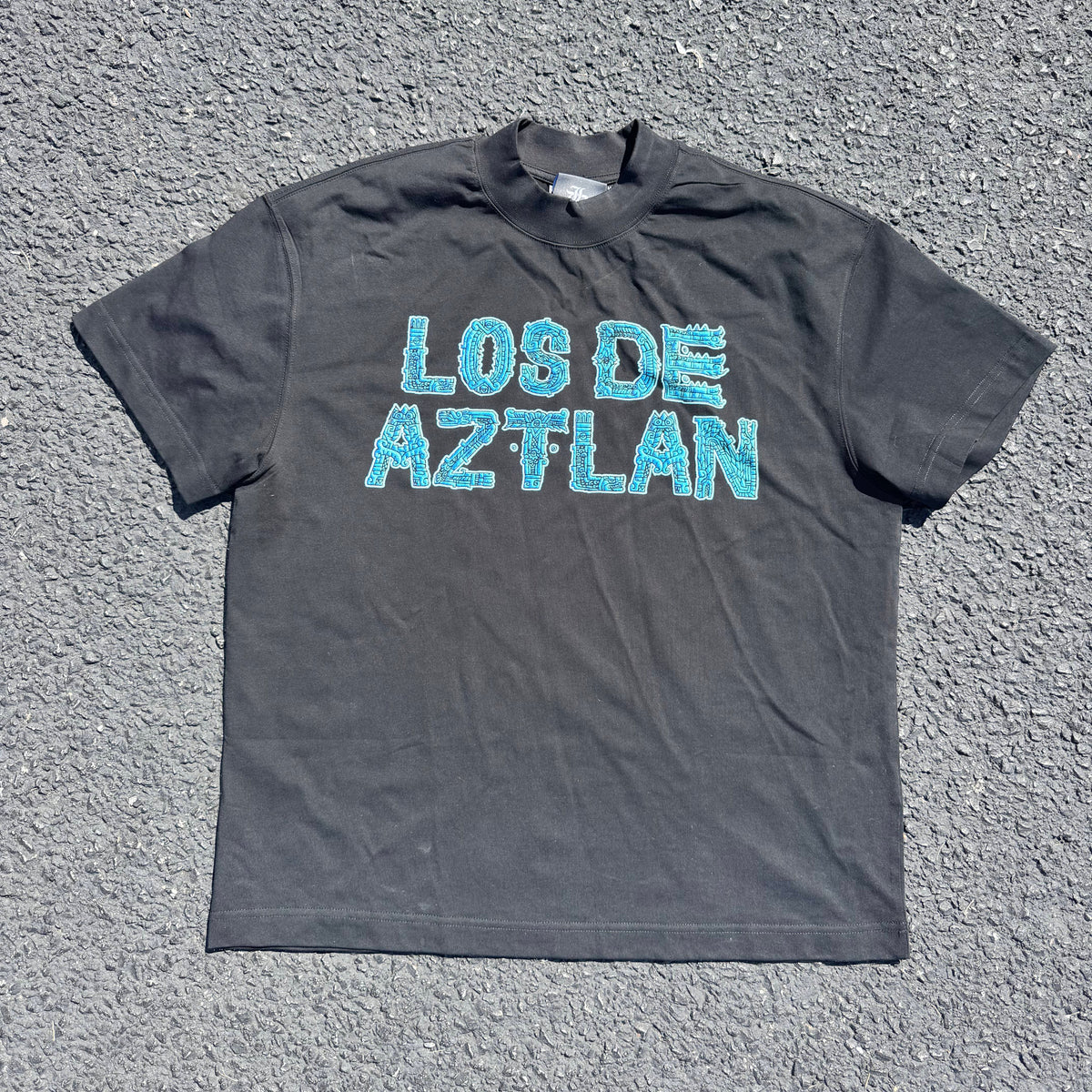 LOS DE AZTLAN POPOCATEPTL E IXTACCIHUATL STORY BLACK PREMIUM TEE