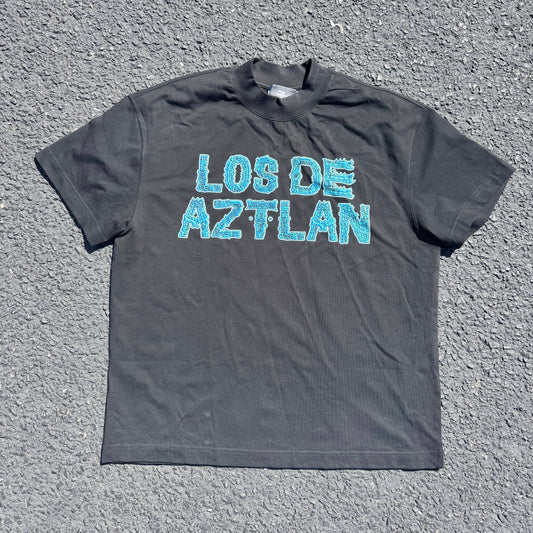 LOS DE AZTLAN POPOCATEPTL E IXTACCIHUATL STORY BLACK PREMIUM TEE