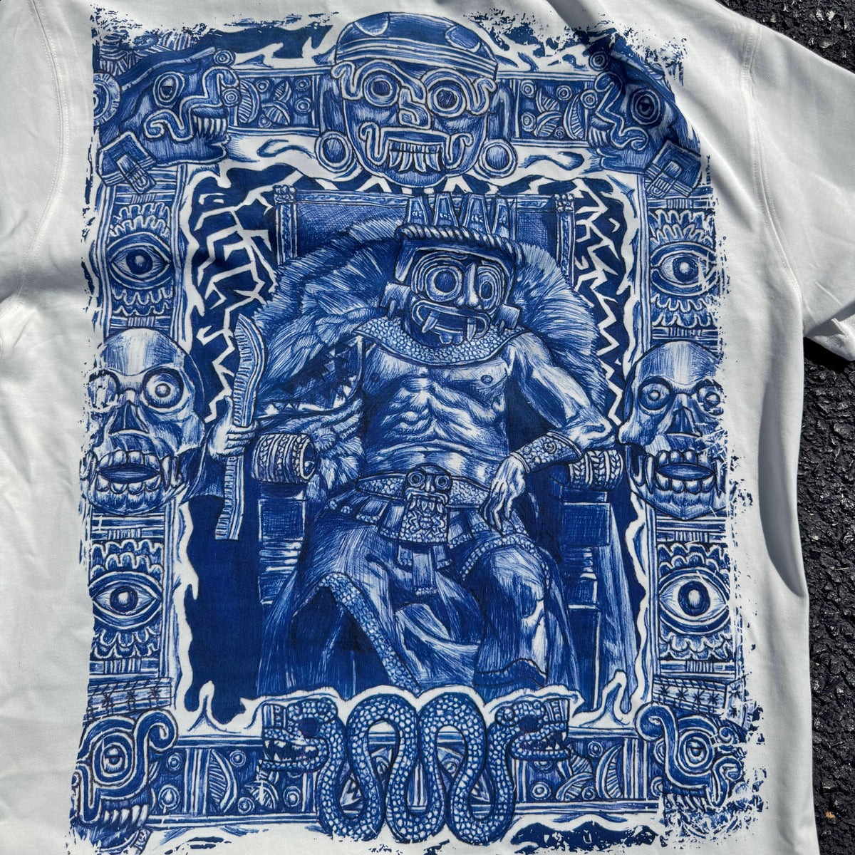 LOS DE AZTLAN TLALOC TEOTL PREMIUM TEE