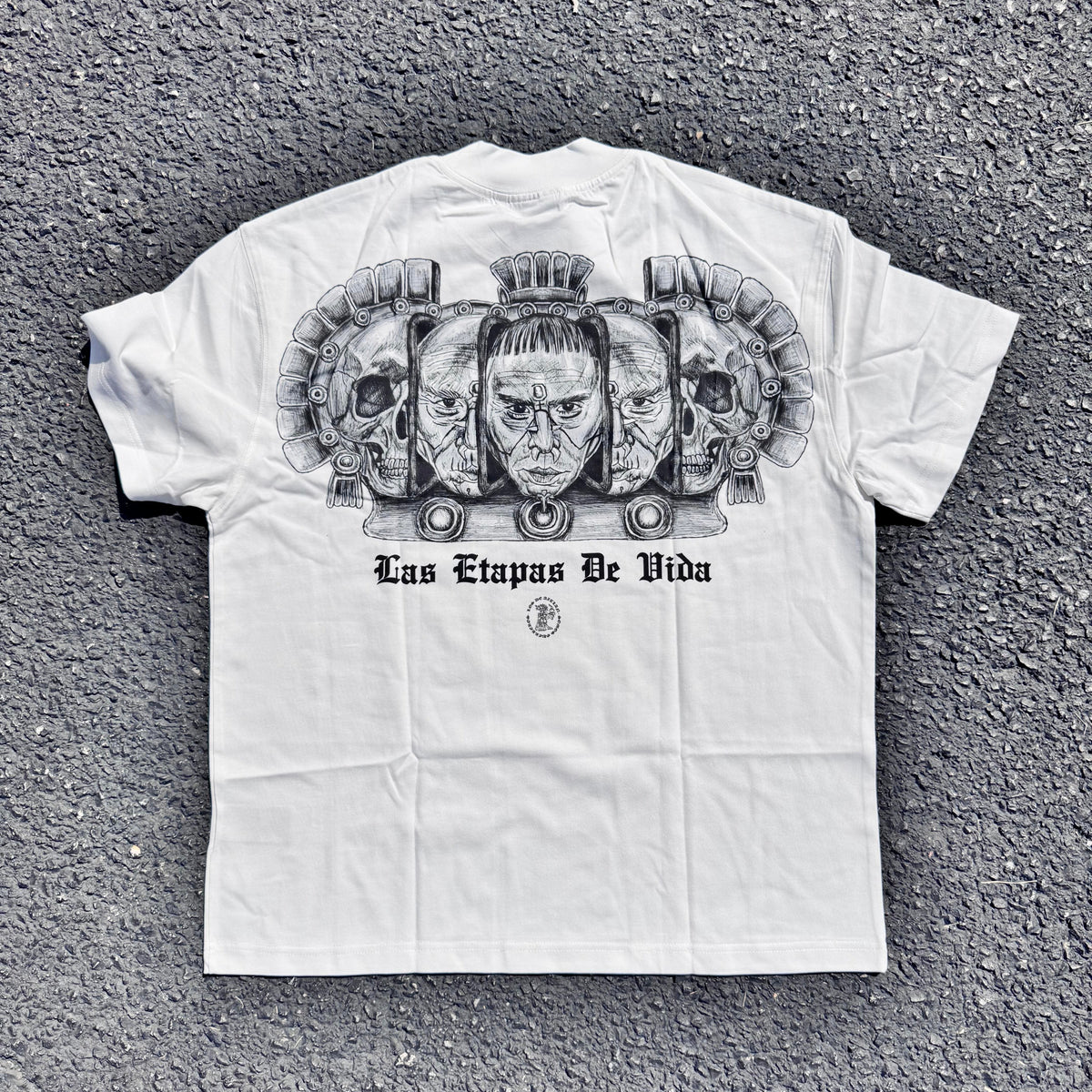LOS DE AZTLAN LAS TRES ETAPAS DE VIDA PREMIUM TEE