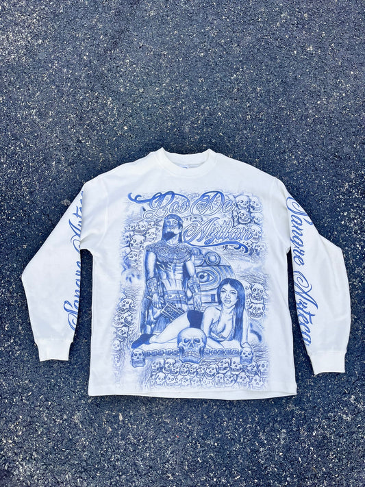 Los De Aztlan Sangre Azteca Thermal Long Sleeve PREORDER