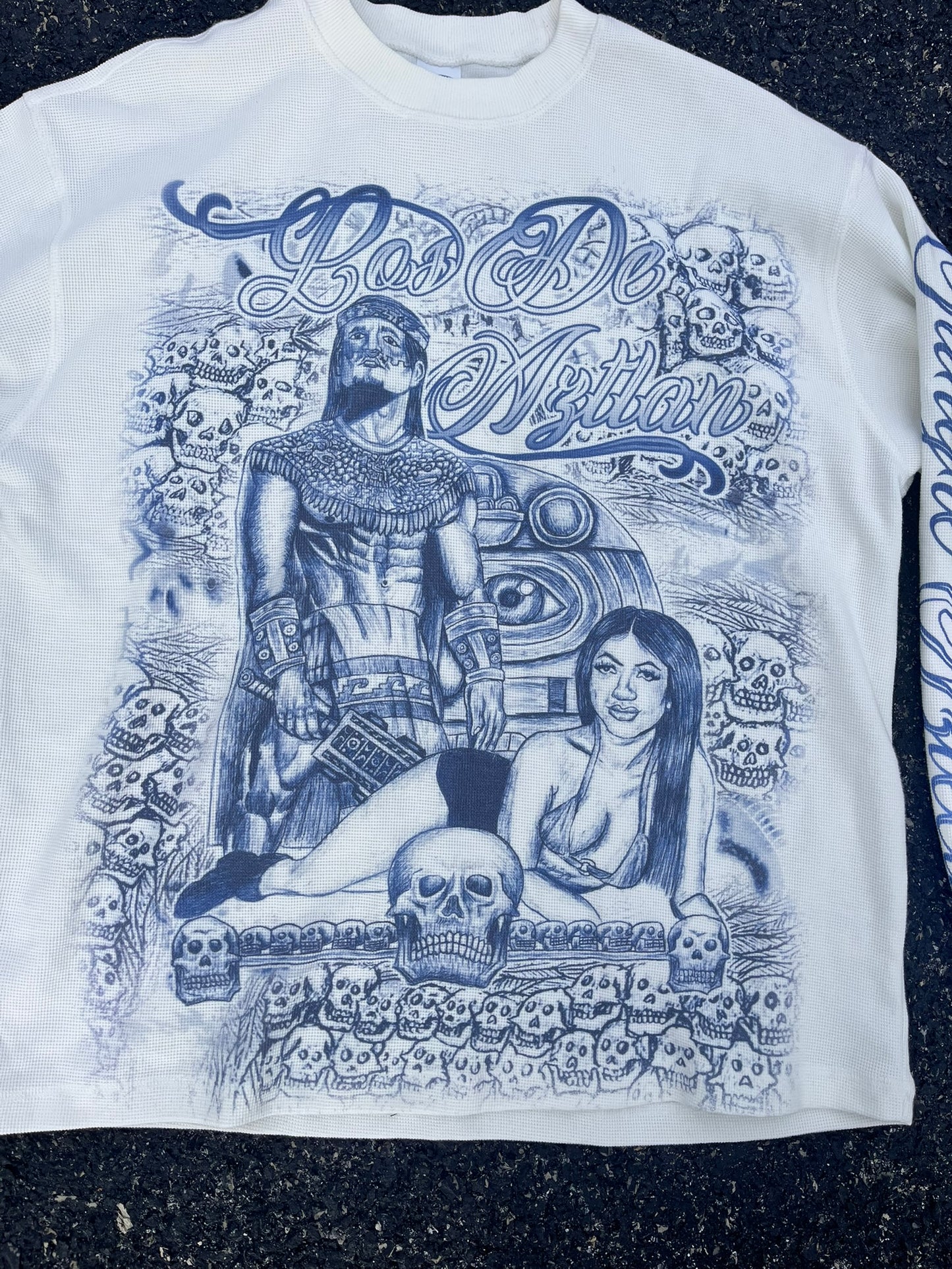 Los De Aztlan Sangre Azteca Thermal Long Sleeve PREORDER