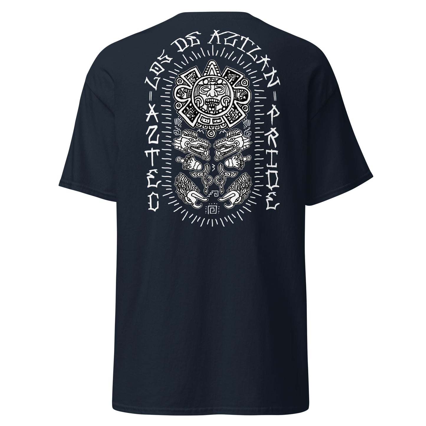 Los De Aztlan Aztec Pride Graffiti Tee