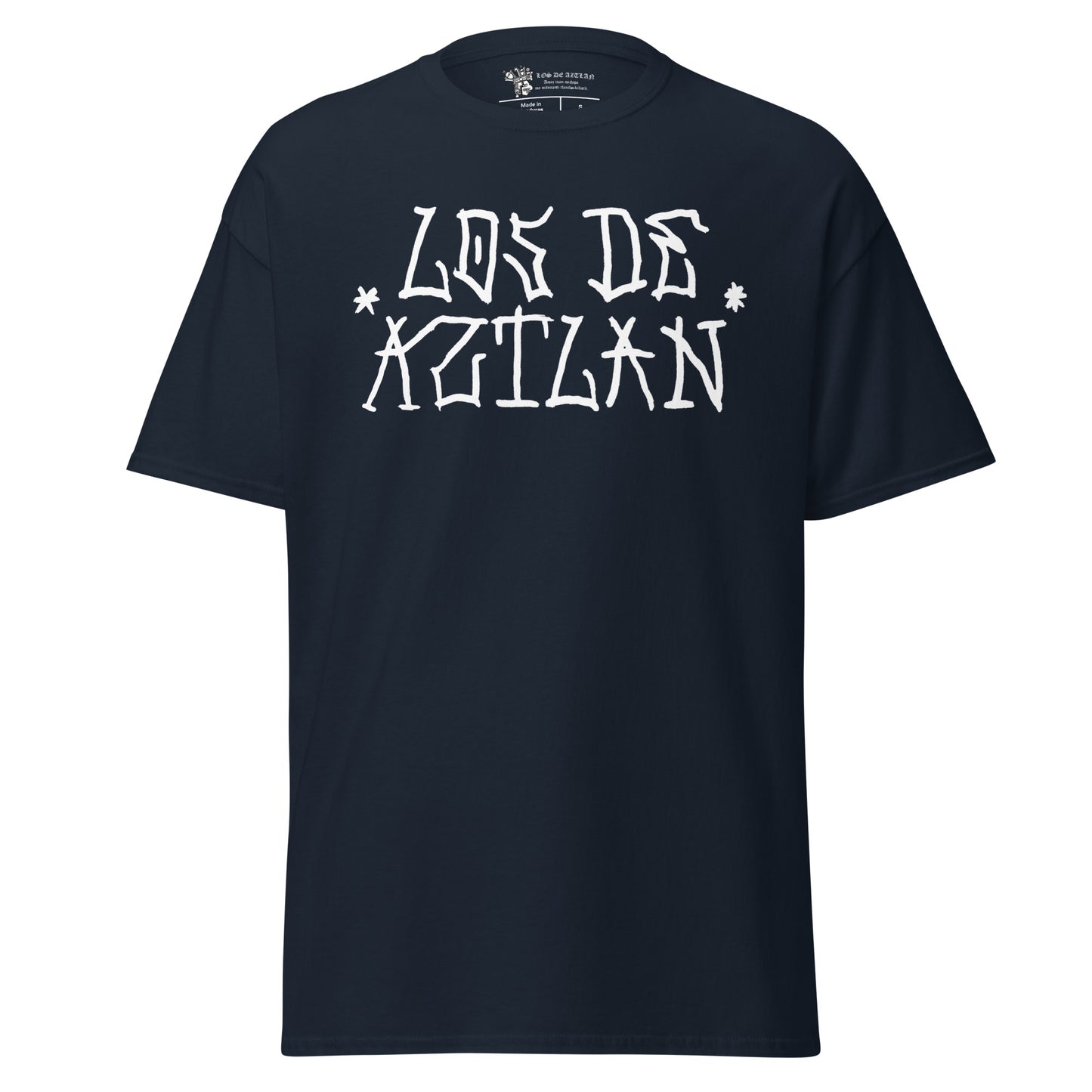 Los De Aztlan Aztec Pride Graffiti Tee